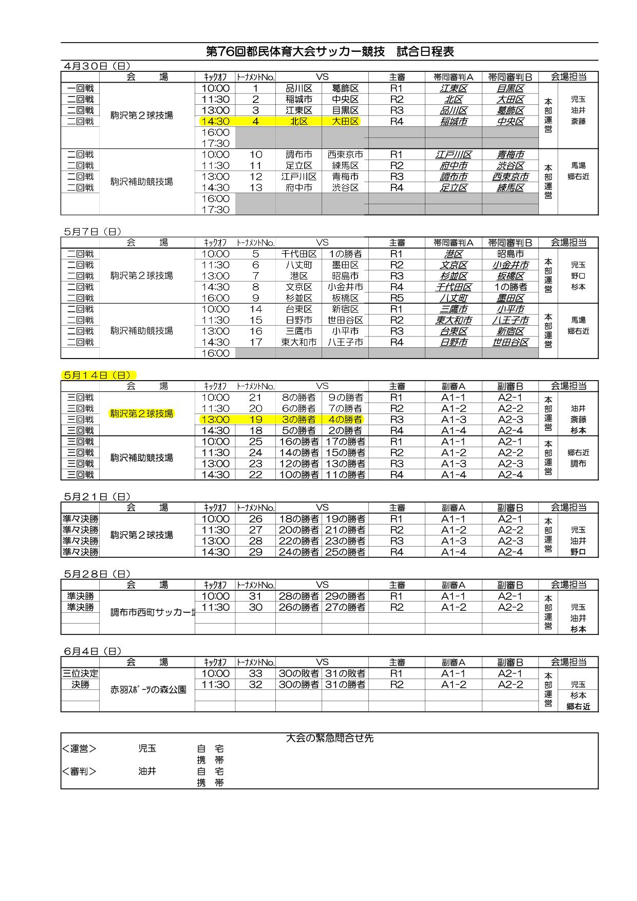 都民体育サッカー大会