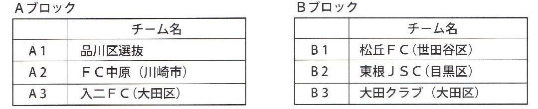 参加チーム